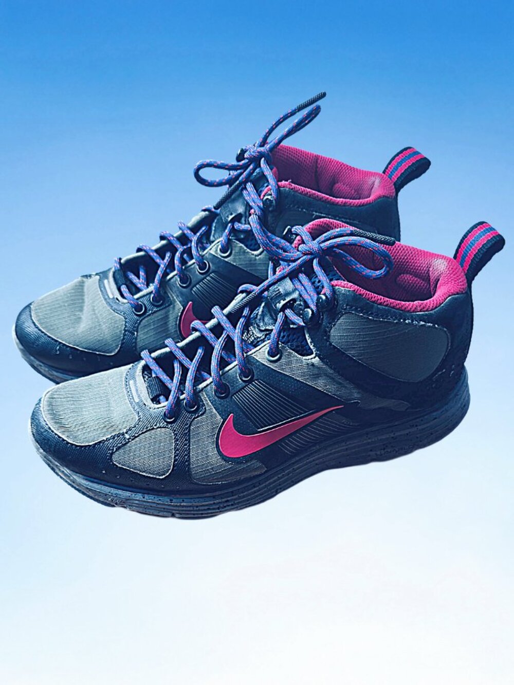 Nike Lunar Elite Trail Mid+ QS ‘Urban Haze’, Sz 7 US